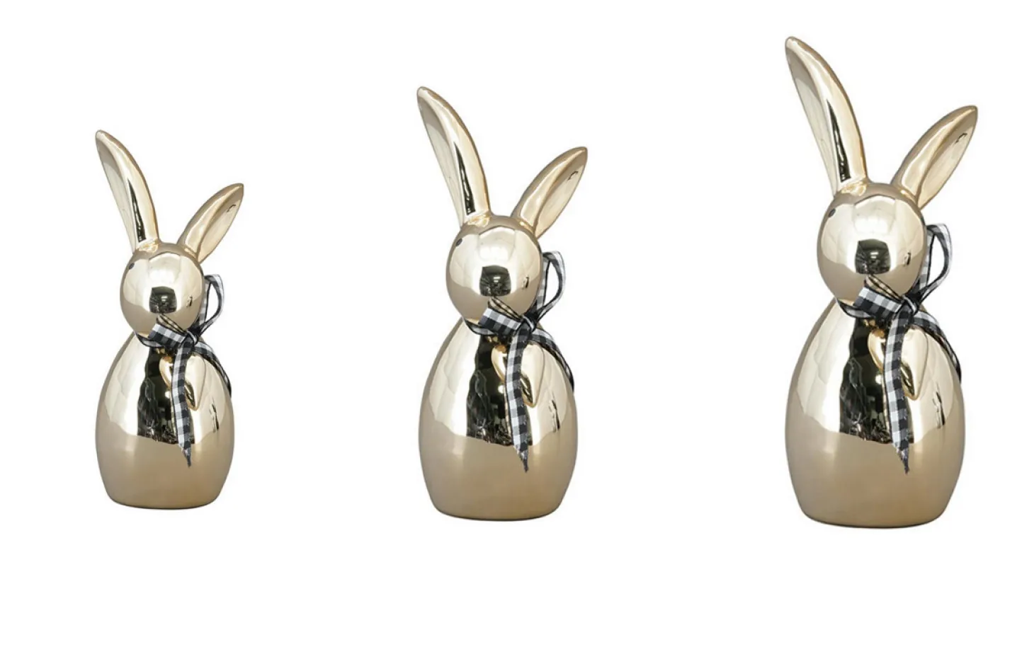 + Hase Aurum gold Höhe 19,6 cm