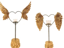 + Herz Teelicht auf Sockel H: 40,6 cm