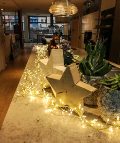 + Lichterkette LED Outdoor 6 meter gold