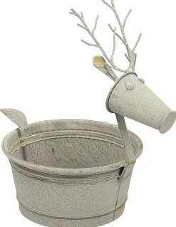 + Pflanzgefäß Elchform Rund