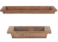 + Vintage Holztablett 51x21x9 cm