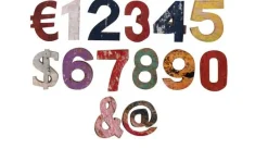 + Zeichen @ - Vintage