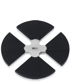 Ad Hoc Topfuntersetzer Flex, Silikon/Edelstahl Ø12,5 cm