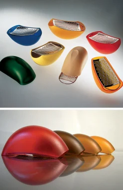 Alessi Käsereibe "Parmenide" Ice