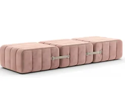 AMBIVALENZ Curt Sofaset Barcelona Rosa