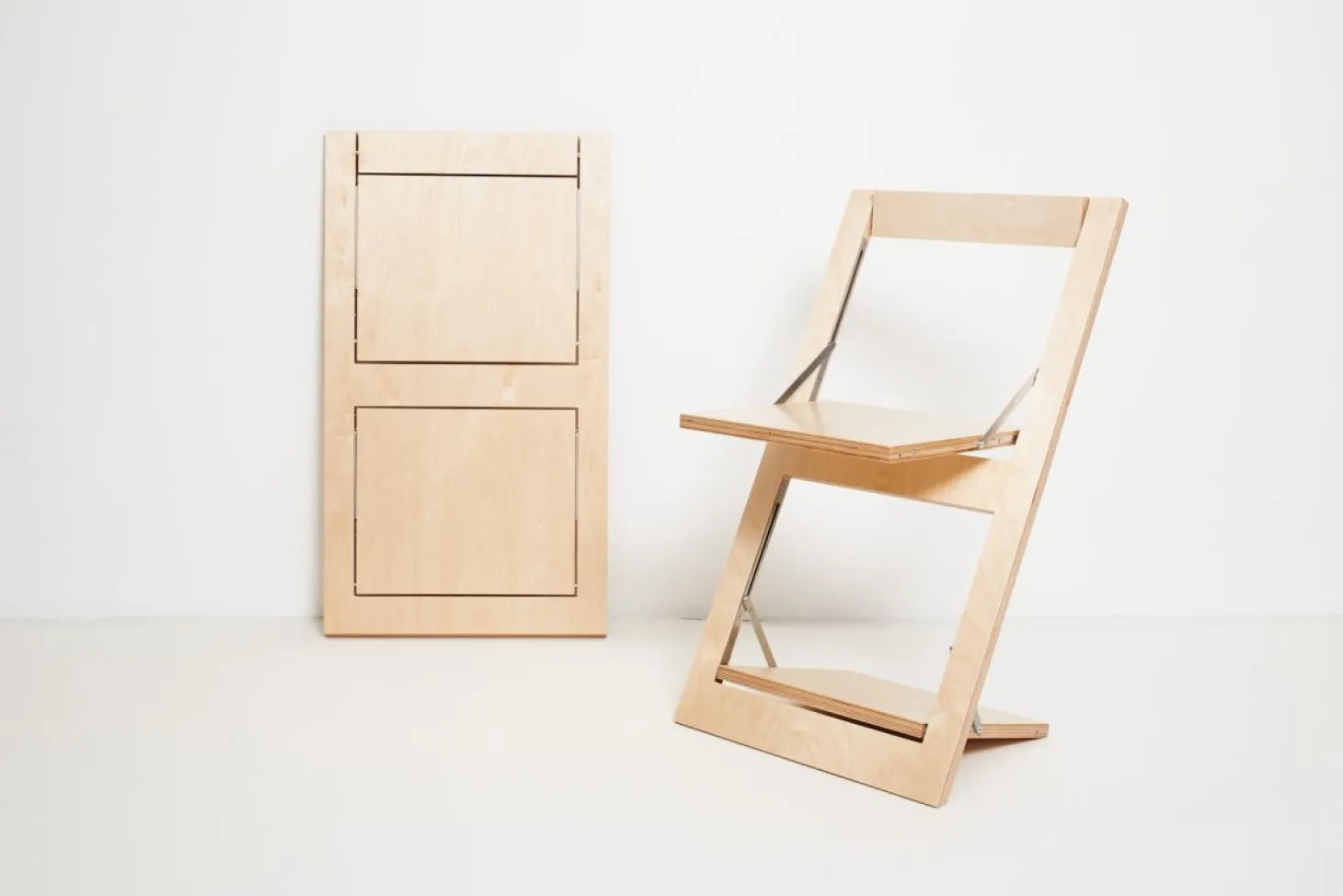 AMBIVALENZ Fläpps Klappstuhl Birke klar