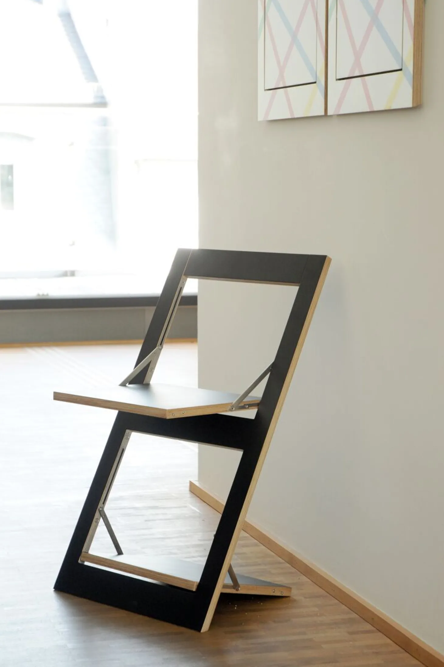 AMBIVALENZ Fläpps Klappstuhl Birke klar