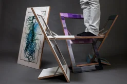 AMBIVALENZ Fläpps Klappstuhl Birke klar