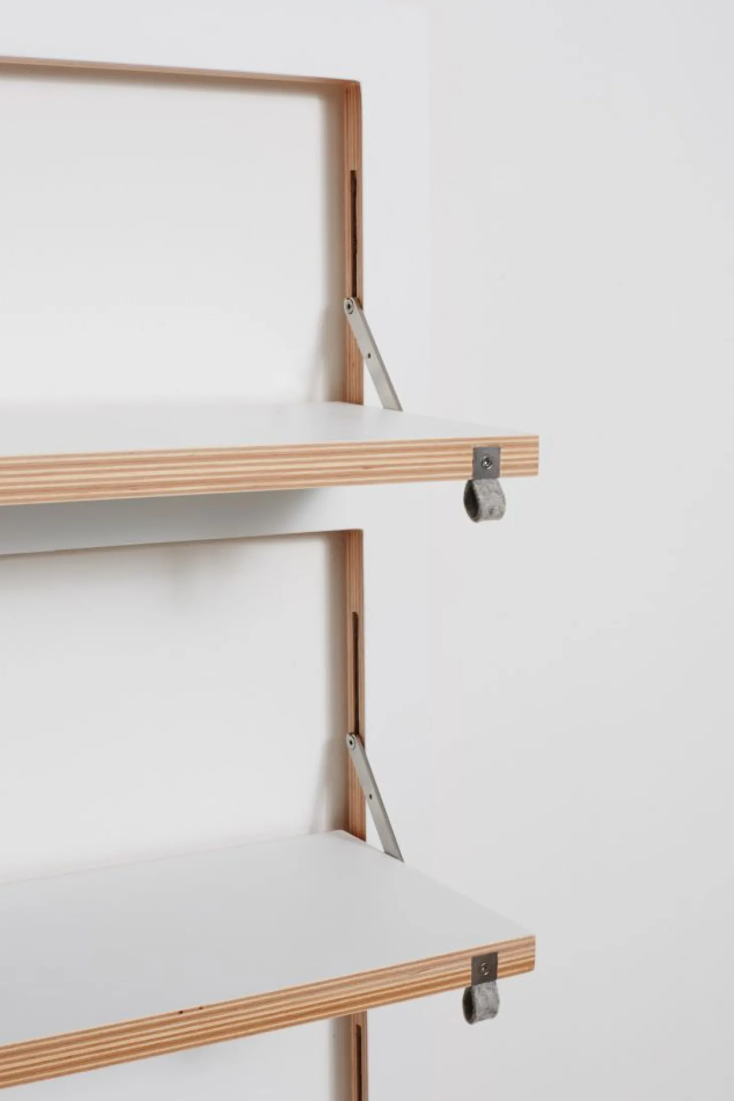 AMBIVALENZ Fläpps Regal 80x80 (3 Flächen) Weiß