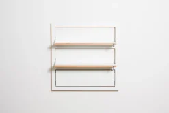 AMBIVALENZ Fläpps Regal 80x80 (3 Flächen) Weiß