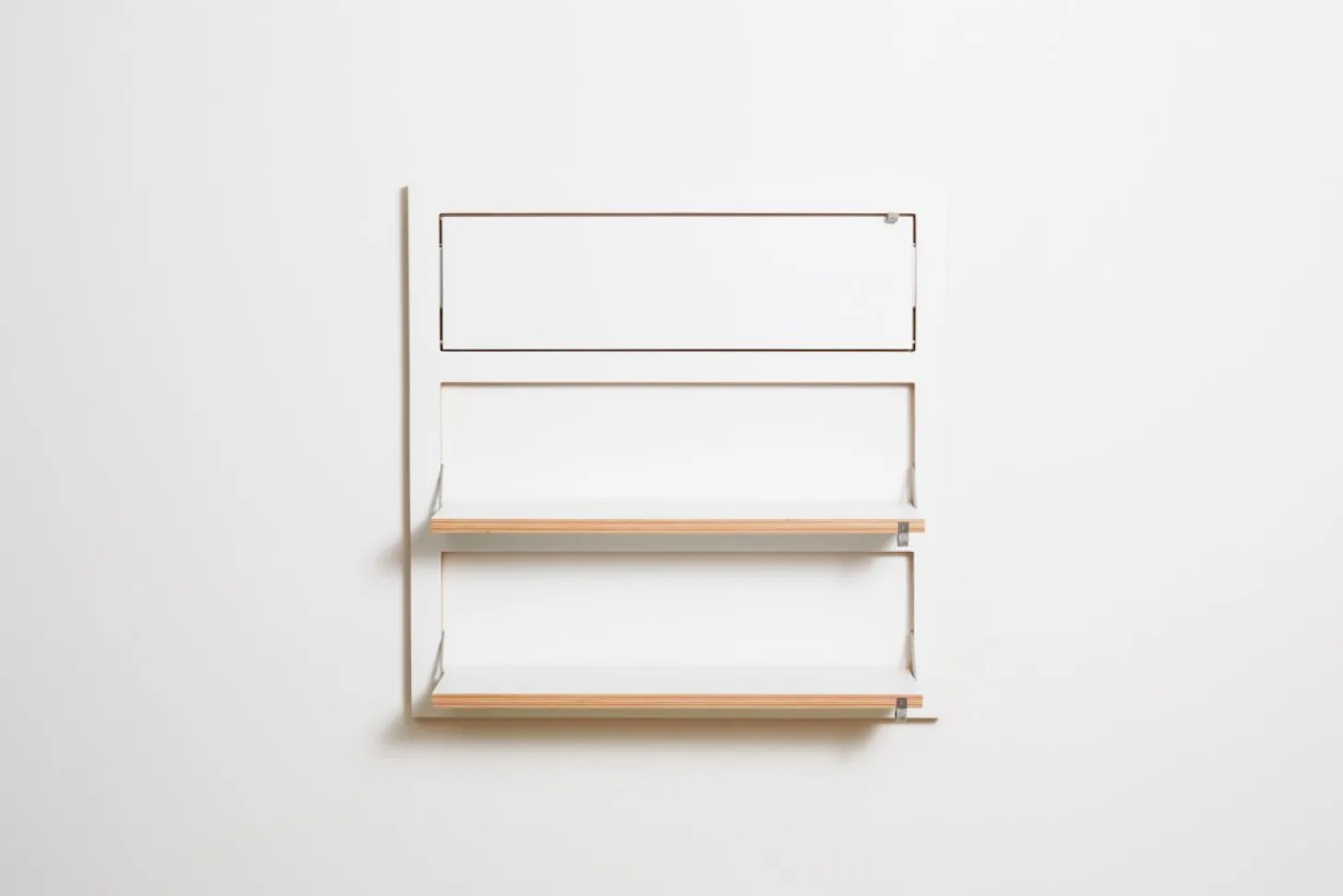 AMBIVALENZ Fläpps Regal 80x80 (3 Flächen) Weiß