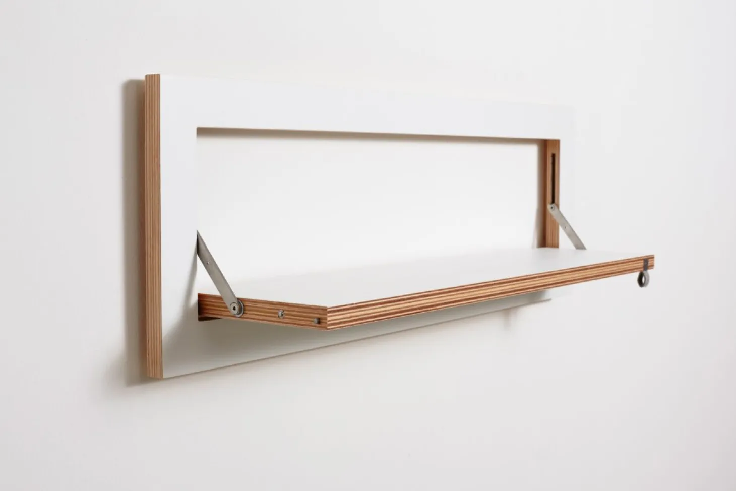 AMBIVALENZ Fläpps Regal 80x27 Weiß