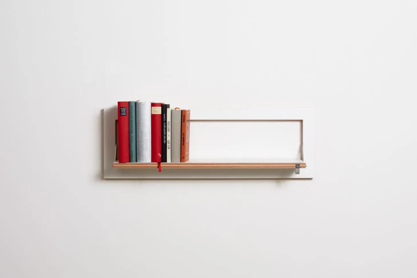 AMBIVALENZ Fläpps Regal 80x27 Weiß