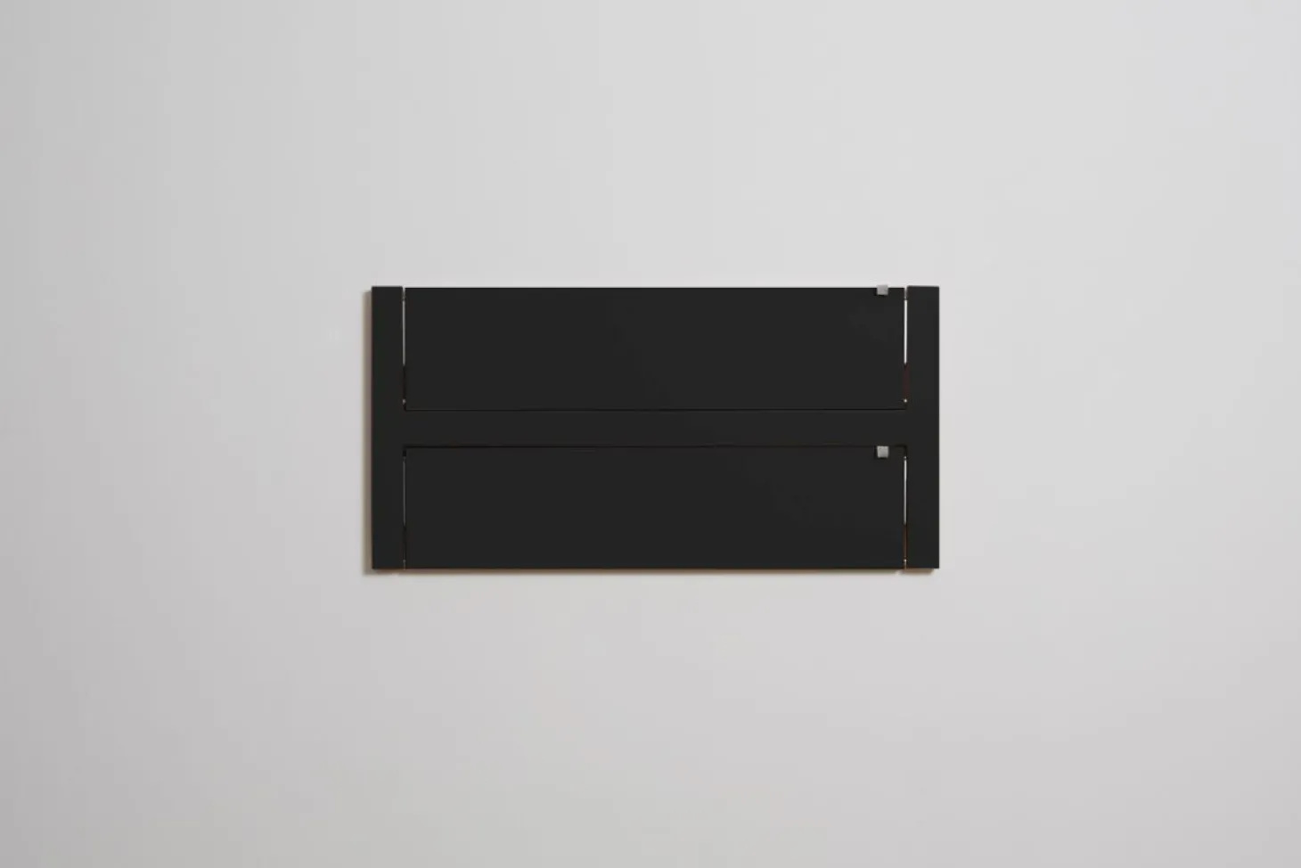 AMBIVALENZ Fläpps Regal 80x40 (2 Flächen) Schwarz