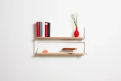 AMBIVALENZ Fläpps Regal 80x40 (2 Flächen) Schwarz