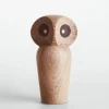 ARCHITECTMADE Owl, 12 cm, Eiche natur
