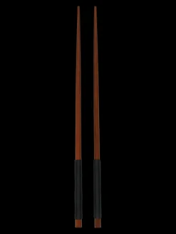 ASA Selection 2er Set Stäbchen mit schwazem Nylongriff