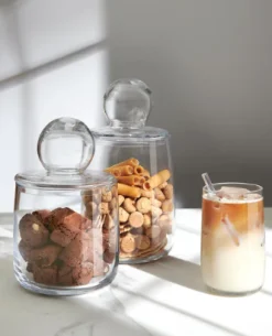 ASA Selection Glasdose mit Deckel, clear 21,2 cm