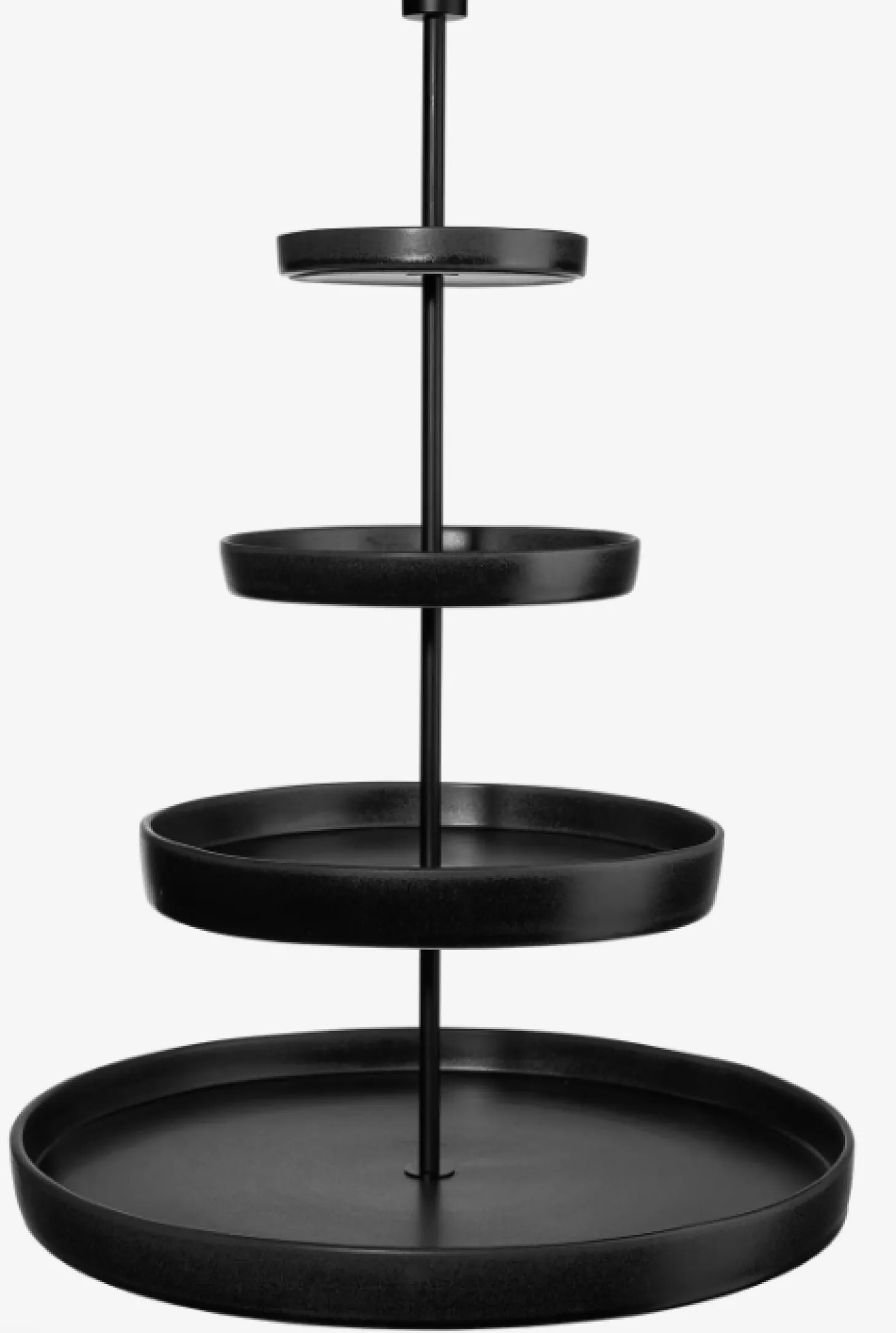 ASA Selection 4-Stufige edle Etagere black iron