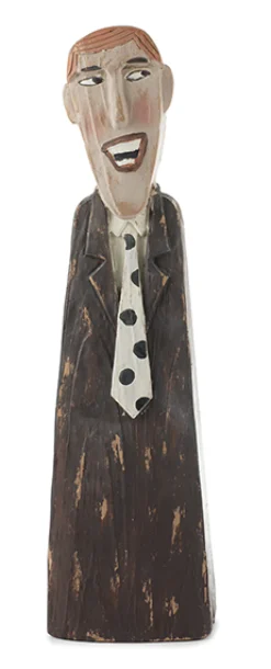 BADEN Herr im braunem Anzug 40 cm