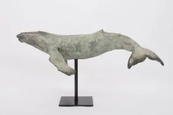 Batela Dekofigur Buckelwal grau, Länge 35,5 cm