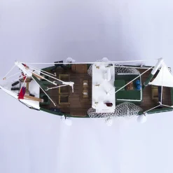 Batela Fischerboot Deko (Holz / Holzoptik)