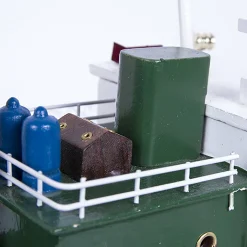 Batela Fischerboot Deko (Holz / Holzoptik)