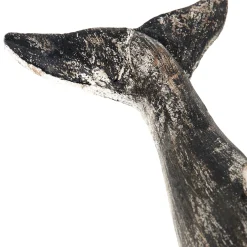 Batela Gealterter Deko - Wal mit Basis