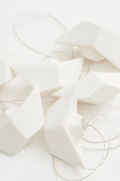 Batela Lichterkette mit Bootmotiv aus Harz