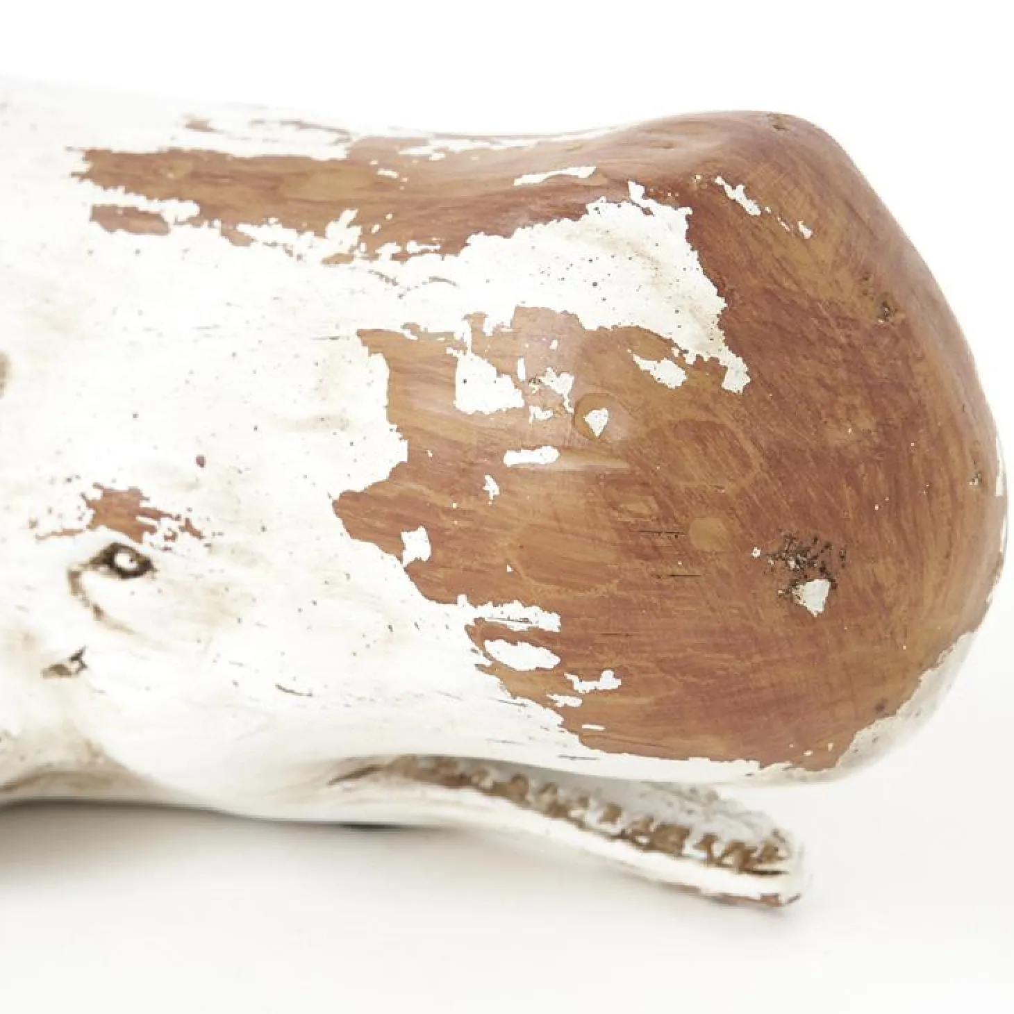 Batela Pottwal Figur weiß, 40 cm