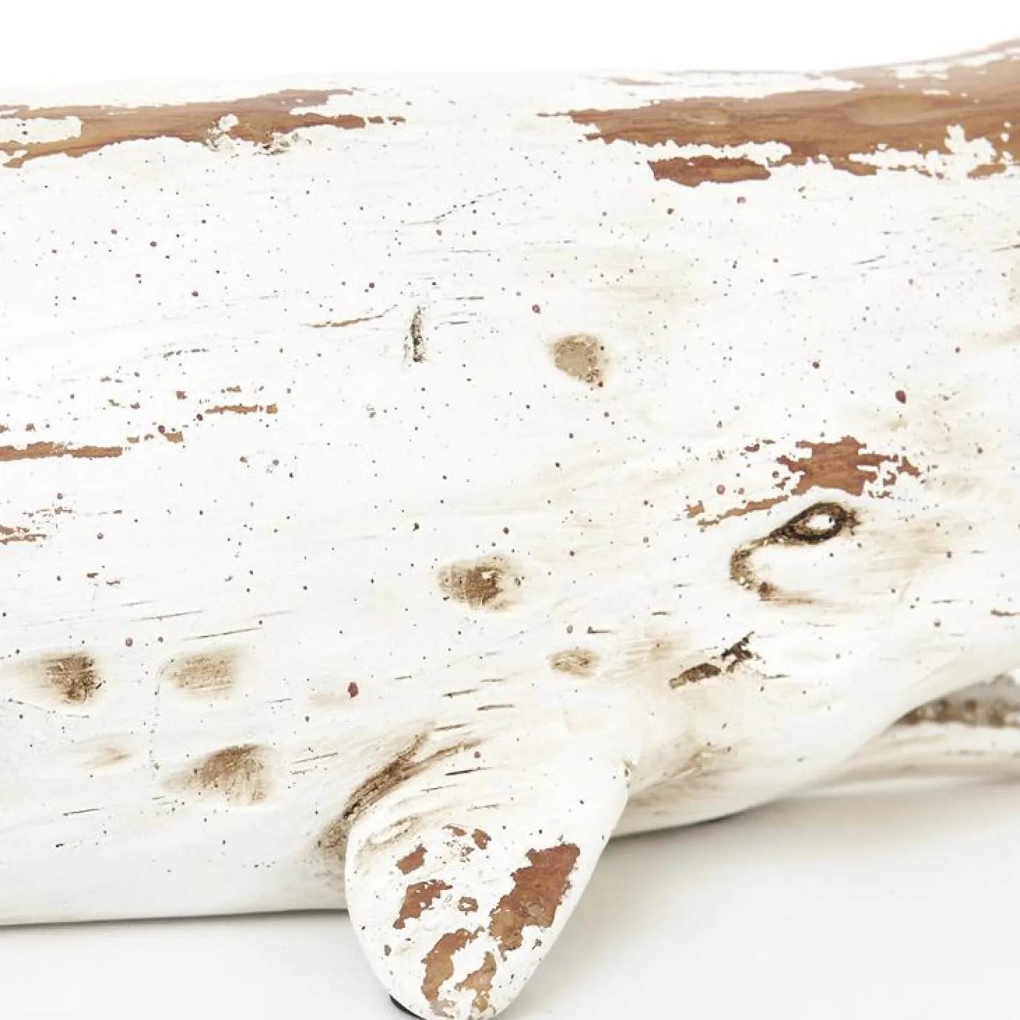 Batela Pottwal Figur weiß, 40 cm