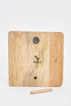 Batela Wandbild Segelschiff auf Holzblock