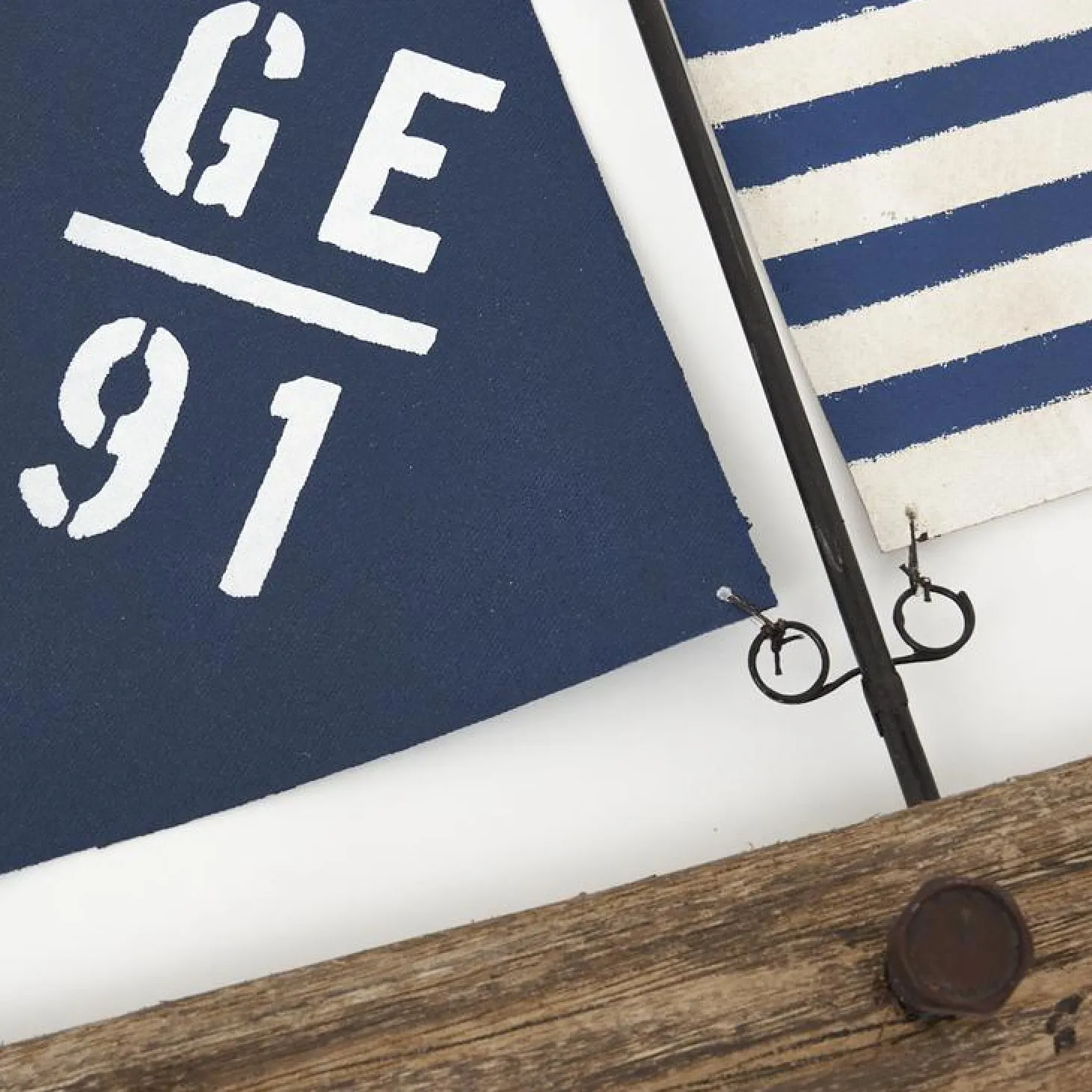 Batela Wandgarderobe Segelschiff, 3 Haken