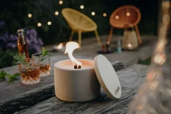 Beske-Manufaktur Betonfeuer Solo Ø 14cm - gerade