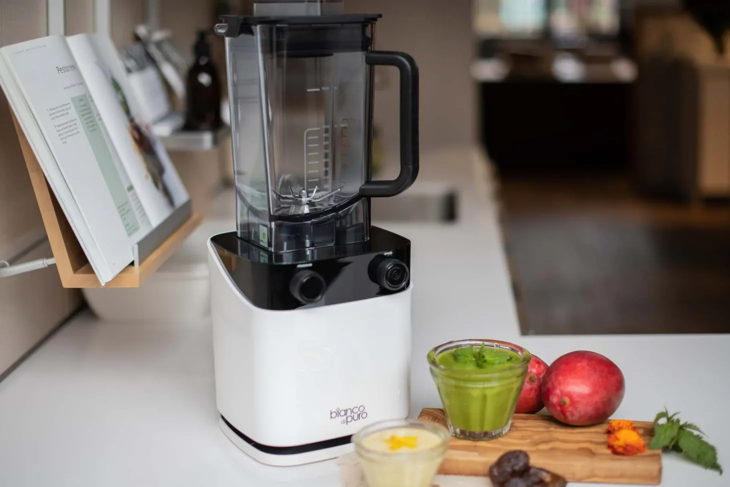 bianco di puro Hochleistungsmixer Volto N white