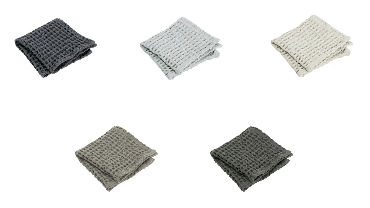 Blomus CARO Gästehandtücher 2er Set Agave Green