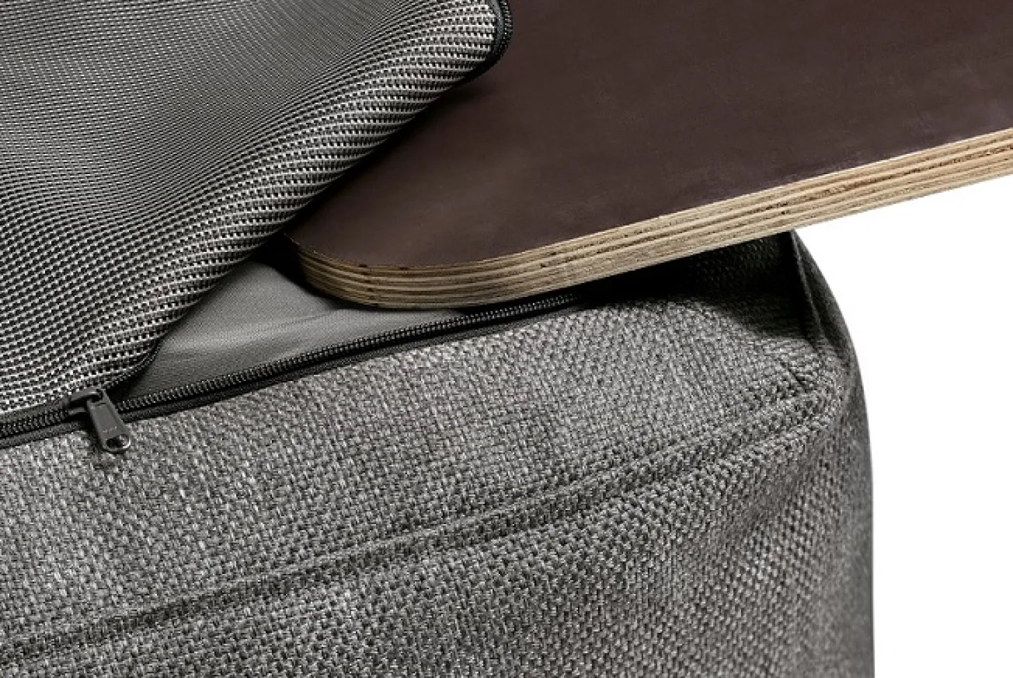 Blomus GROW Bodenplatte mit Möbelfüßen für Modul 2 1-Sitzer