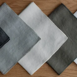 Blomus LINEO Leinen-Serviette Micro Chip