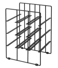 Blomus Pilare Weinregal für 9 Flaschen schwarz