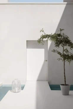 Blomus Windlicht Lito XS | Ø 13,5 cm, H 10 cm Burned Metal