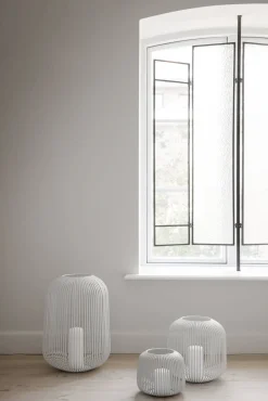 Blomus Windlicht Lito XS | Ø 13,5 cm, H 10 cm Burned Metal