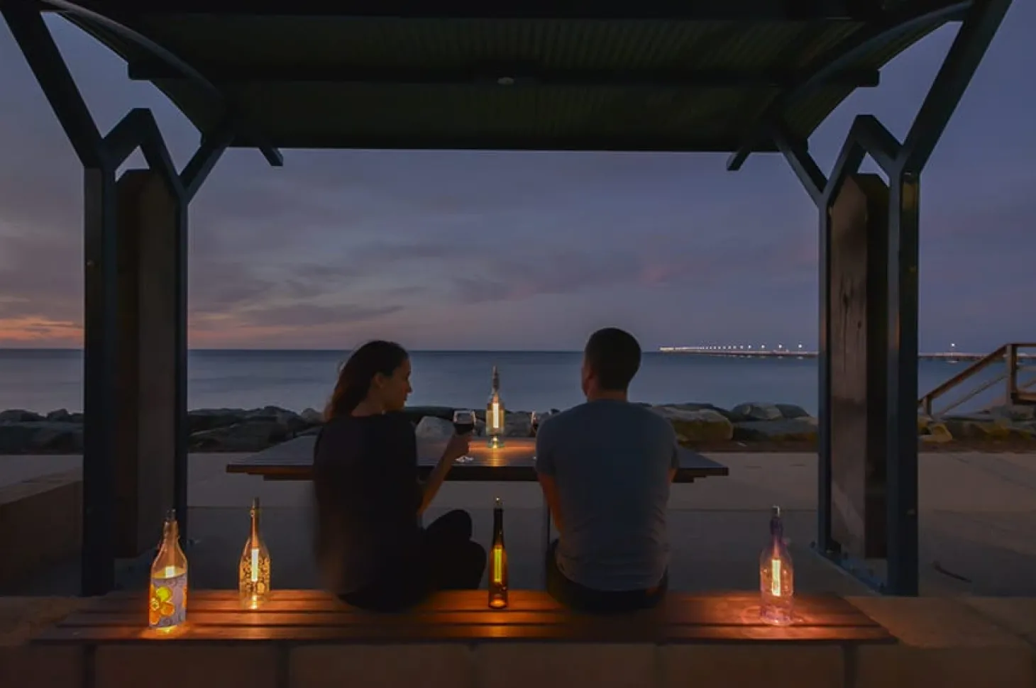 Bottlelight Company Bottlelight Stablicht warm weiß