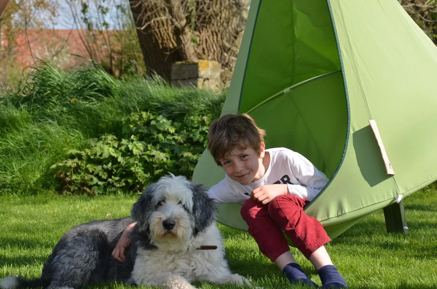 Cacoon Cacoon Hängesessel Bebo blattgrün Ø 1,20m