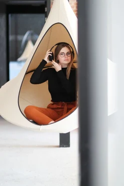 Cacoon Cacoon Hängezelt Olefin Single sand Ø 1,50m