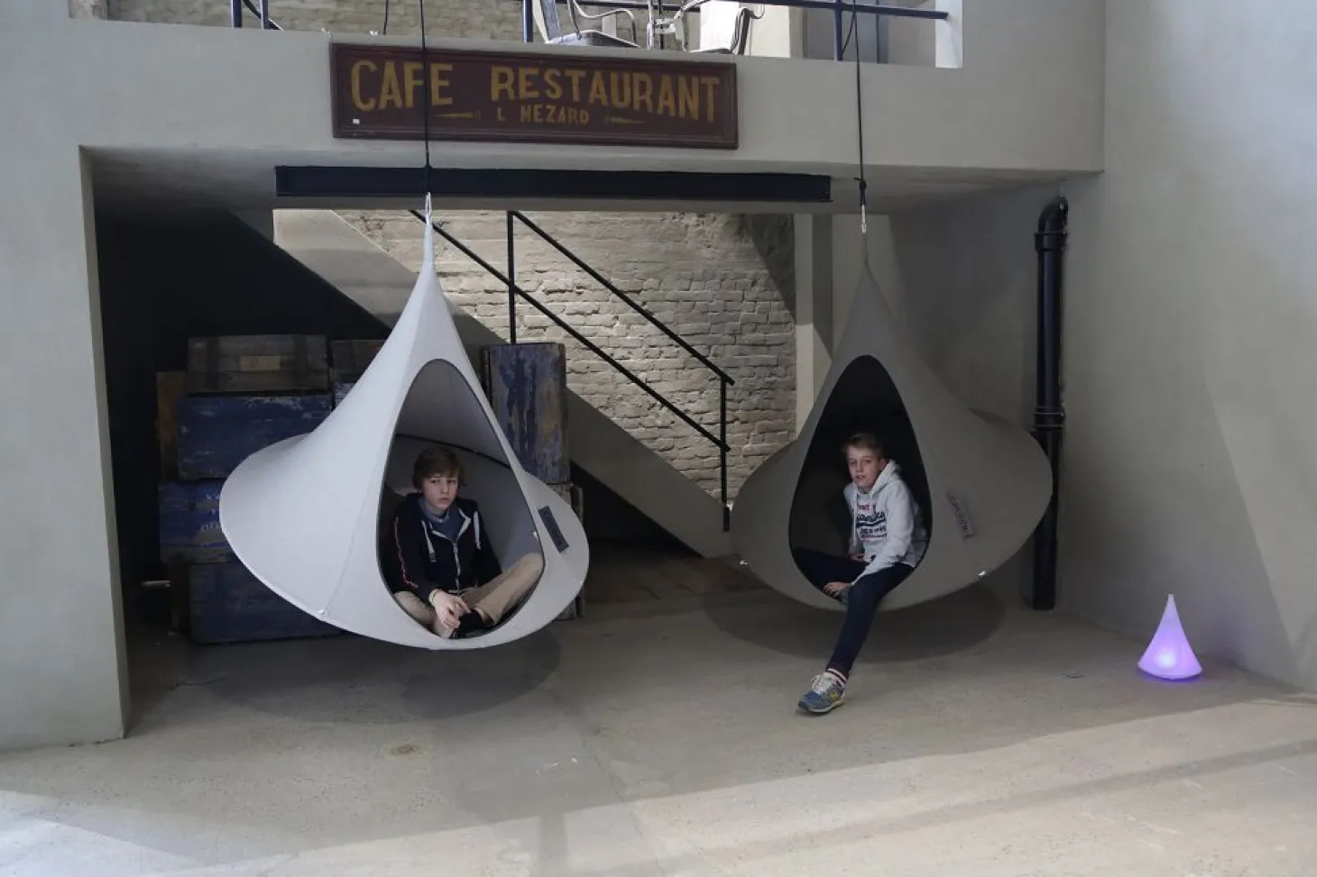 Cacoon Cacoon Hängezelt Olefin Single sand Ø 1,50m