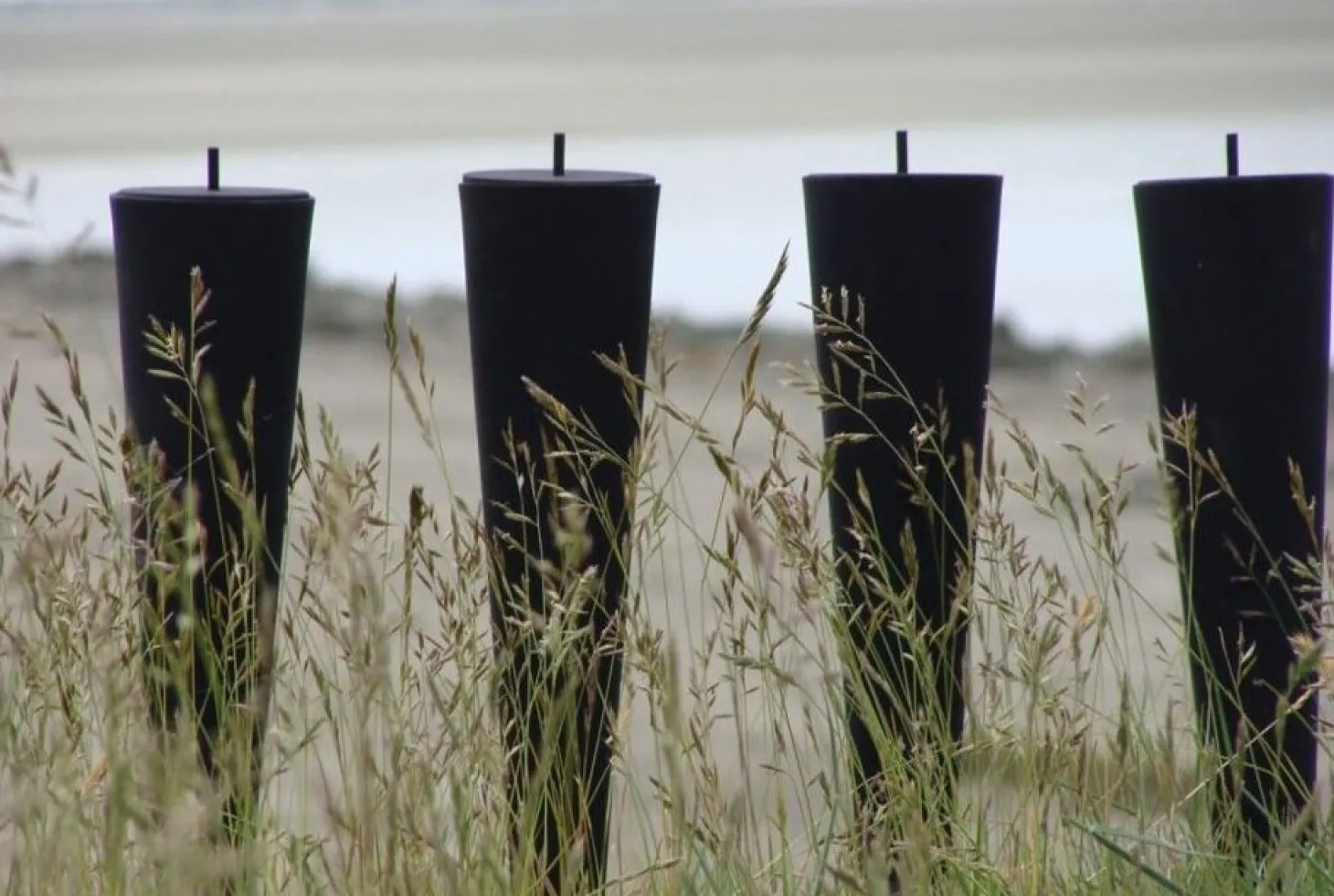 Cacoon OIL Lamp Vista Torch black H. 140cm