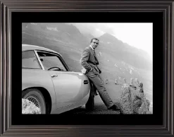 Cadr Aven James Bond S.Connery 60*80 cm schwarz