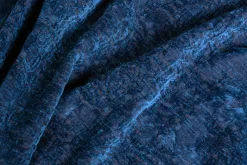 Carma Roma Plaid Denim - Fransendecke 130 x 180 cm