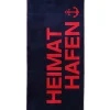 Cawö Heimathafen Strandtuch 80 x180 cm