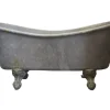 Chic Antique Französische Badewanne mit Löwenfuß